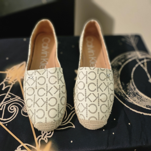 Calvin Klein Shoes - Calvin KleinWomen's Popular Casual Espadrille Slip-On Flat